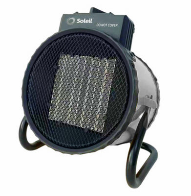 Soleil DQ1016A Portable Ceramic Heater with Thermostat