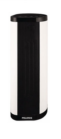 PELONIS 2 In 1 Ceramic Tower Base Heater, Electronic Control & Remote, Model HC-0760