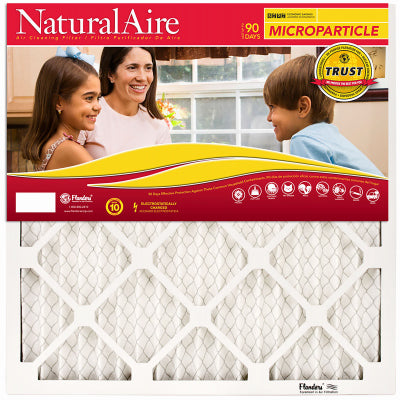 14x14x1 Naturalaire Micro Particle Pleated Filter, Case of 6