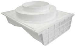 4"WHT DBL Und Eave Vent