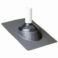 Galvanized Base Roof Flashing, Gray, 12 x 15-1/2-In