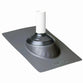 Galvanized Base Roof Flashing, Gray, 12 x 15-1/2-In