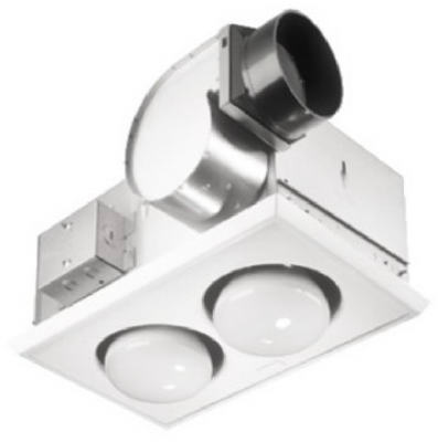 70CFM 2Bulb Heater/Fan