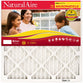 25x25x1 Naturalaire Micro Particle Pleated Filter, Case of 6